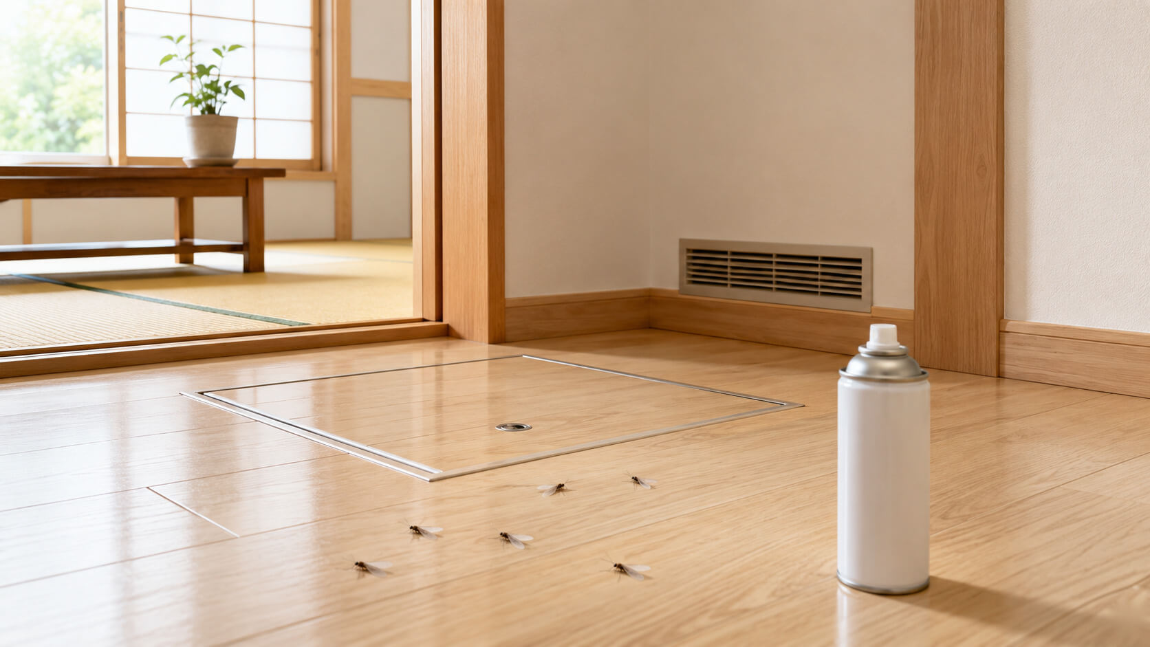 羽アリに殺虫スプレーを使ってはいけない