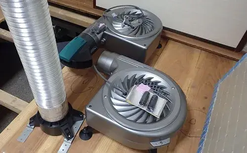平塚市の床下調湿剤の敷設