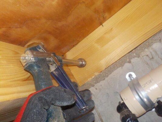 申込後すぐに連絡があって翌週に施工が決定しました