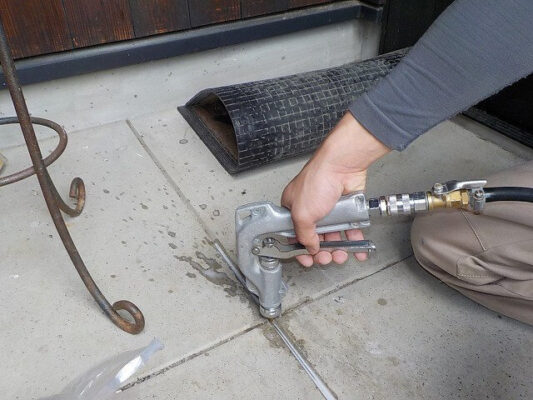 事前調査の時点で不明点が解消されたので工事を依頼しました