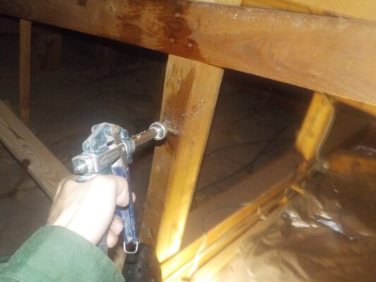 シロアリをはじめ虫の多さに悩んでいました