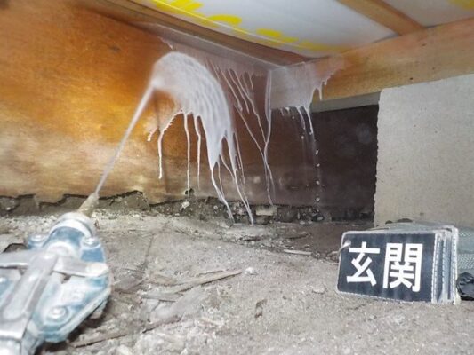 花壇の害虫対応もしていただき大変感謝しております
