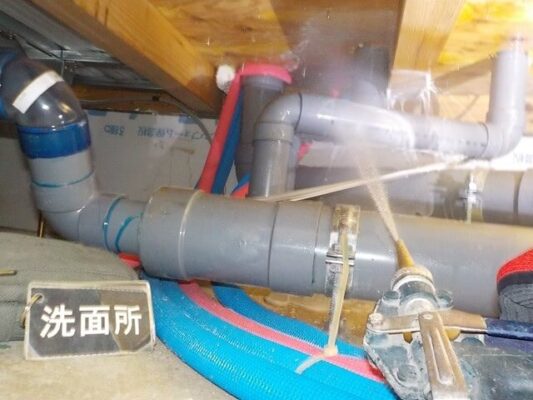 水漏れなどの異常も一緒にチェックしてもらえ、本当に助かりました。