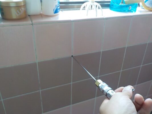 今回はシロアリの被害はなかったため予防施工だけしてもらいました