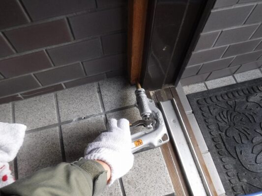 シロアリの侵入経路になりやすい箇所も処理をしていただけ安心です