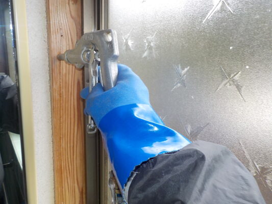 シロアリがいた形跡を見つけてしまいました