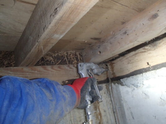 価格は以前お願いした大手の施工の半分以下でした