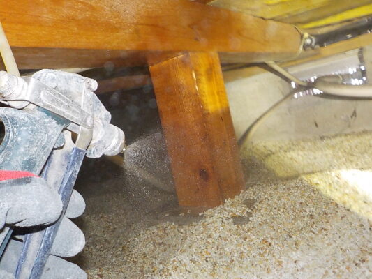 湿気がこもりやすいところをしっかり確認してもらえて安心しました