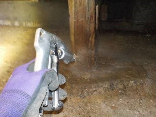 宮崎県西臼杵郡高千穂町M.M様のシロアリ駆除工事