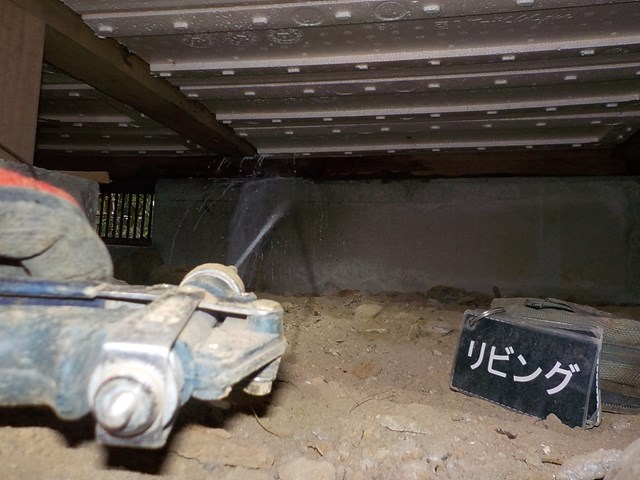 群馬県利根郡川場村K.K様のシロアリ駆除工事