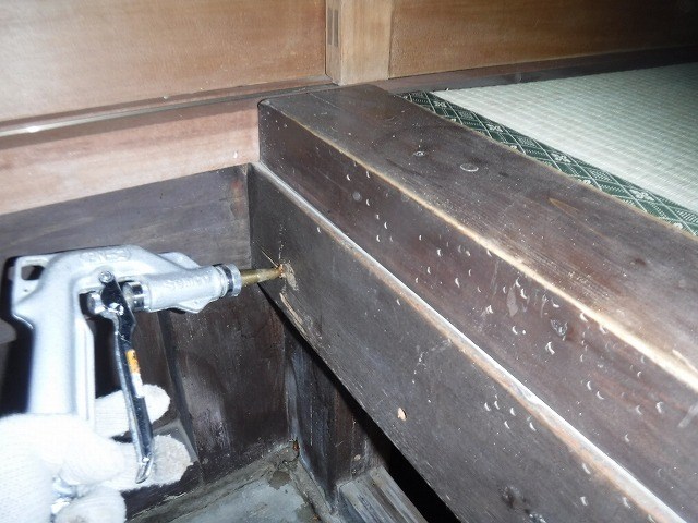 兵庫県高砂市H.B様のシロアリ防除工事