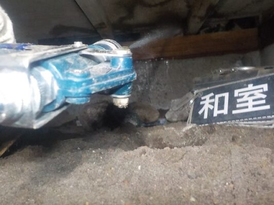 施工後は虫の姿も見かけなくなり家族も安心して過ごせています
