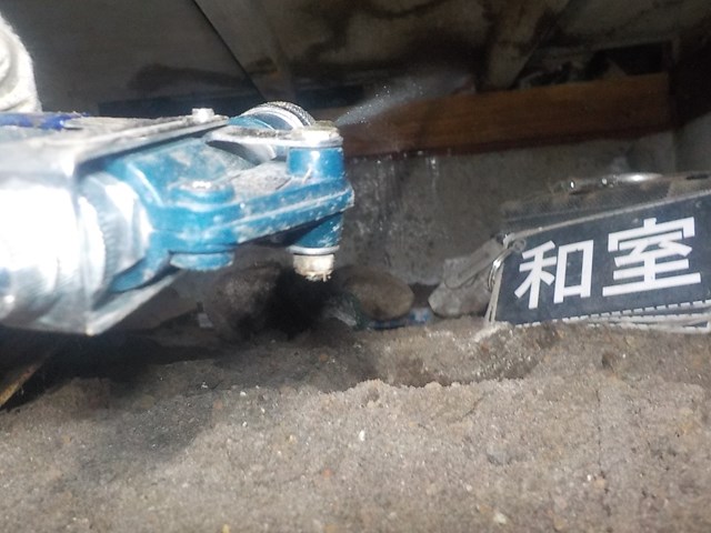神奈川県横浜市港南区H.K様のシロアリ防除工事