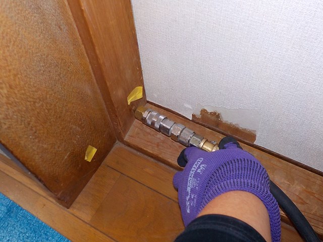 福岡県糟屋郡志免町Y.T様のシロアリ駆除