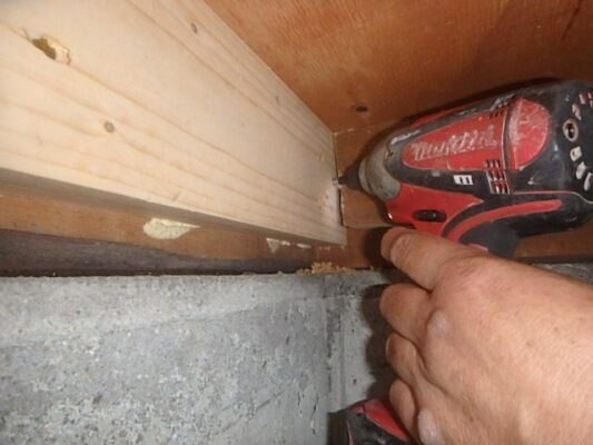 気になっていた小さな木くずも出なくなりました