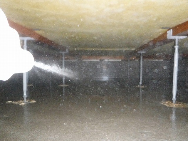 群馬県利根郡みなかみ町M.M様のシロアリ駆除工事