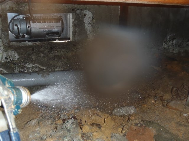 埼玉県北葛飾郡松伏町F.S様のシロアリ防除工事