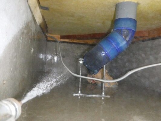 駆除作業に加え、排水対策の提案までしてくれてとても助かりました