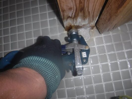 見た目にはわかりづらかったので、気づけてよかったです。