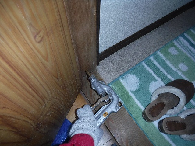 千葉県山武郡芝山町S.I様のシロアリ駆除工事