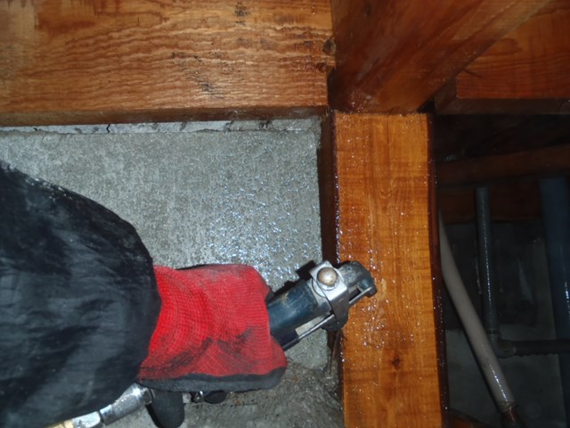 比企郡鳩山町のシロアリ駆除施工事例｜木造戸建・築36年｜H.S様邸