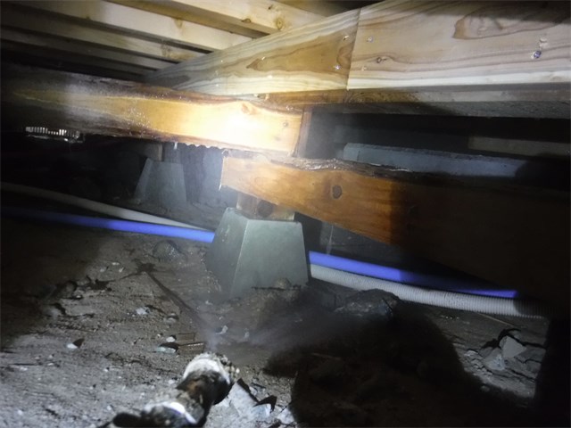 静岡県富士宮市H.H様のシロアリ防除工事