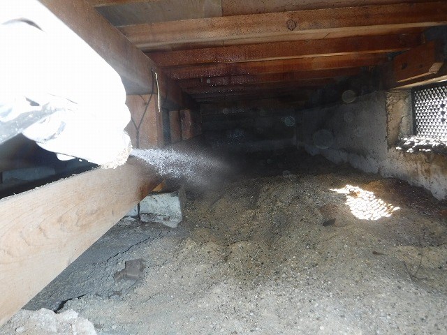 神奈川県川崎市のシロアリ駆除施工事例｜木造戸建・築24年｜T.K様邸